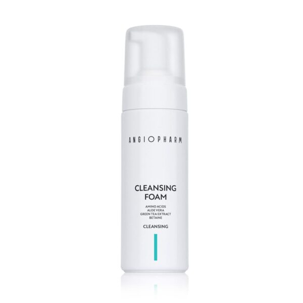 Очищающая пенка с аминокислотами Ангиофарм cleansing foam 160 мл
