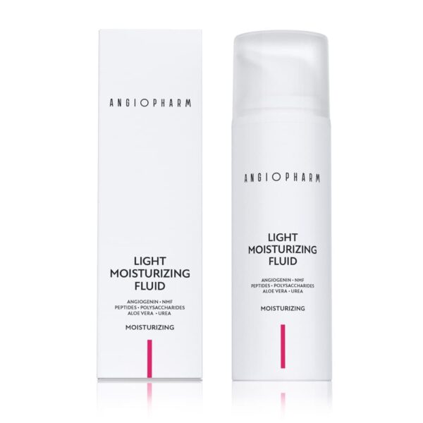 Лёгкий увлажняющий флюид Ангиофарм Light moisturizing fluid 50 мл