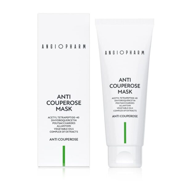 Успокаивающая антикуперозная маска Ангиофарм Anti couperose mask, 75 мл