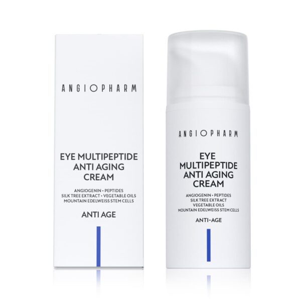 Мультипептидный омолаживающий крем для кожи вокруг глаз Ангиофарм Eye Multipeptide Anti Aging Cream 30 мл
