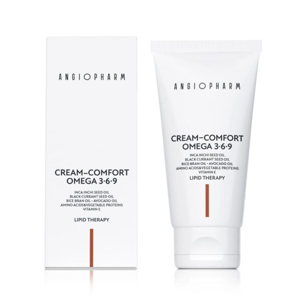 Крем комфорт с комплексом Омега 3-6-9 Ангиофарм Cream Comfort Omega 3-6-9, 50 мл