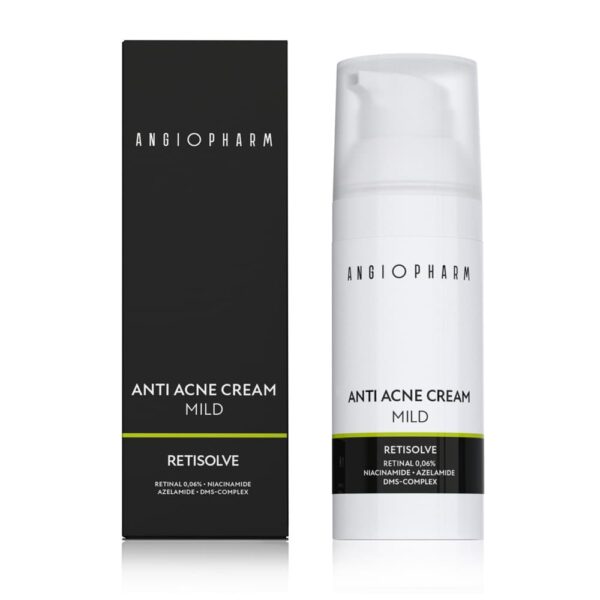 Крем для проблемной кожи с ретиналем MILD Ангиофарм Anti Acne Cream MILD Retisolve 50 мл