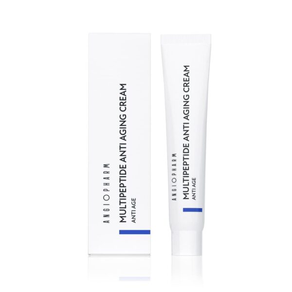 Мультипептидный омолаживающий крем Ангиофарм Multipeptide anti aging cream 7 мл
