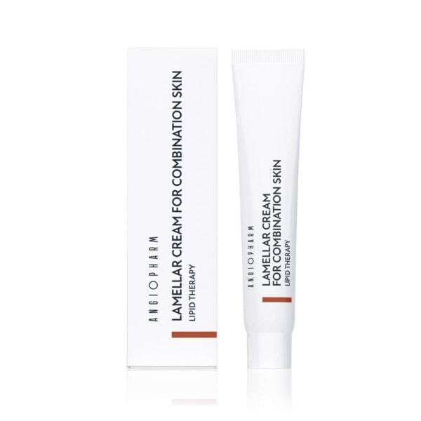 Ламеллярный крем для комбинированной кожи Ангиофарм Lamellar Cream For Combination Skin 7 мл